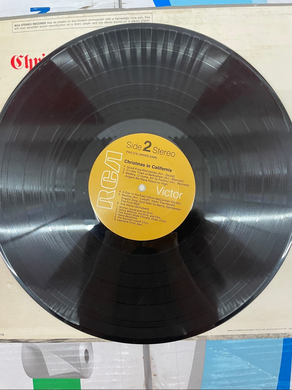 Christmas in California Vinyl Record